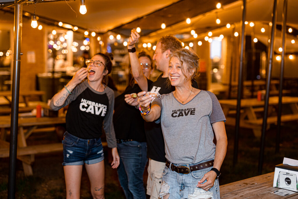 Une Annee Hubbard's Cave Brewery Niles Illinois Brewery Wedding