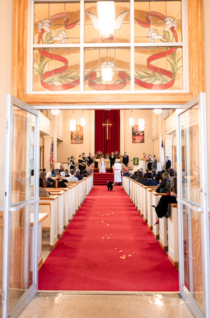 Westchester Community Church Wedding Westchester Illinois