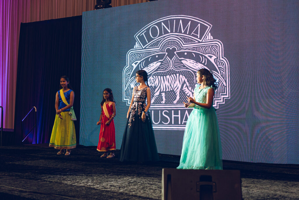 A Sangeet for an South Asian couple's wedding at the Sheraton Grand Hotel in downtown Chicago