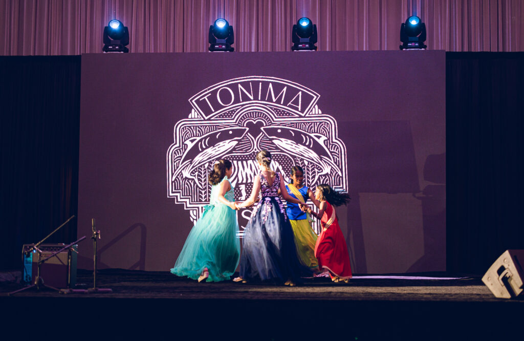 A Sangeet for an South Asian couple's wedding at the Sheraton Grand Hotel in downtown Chicago