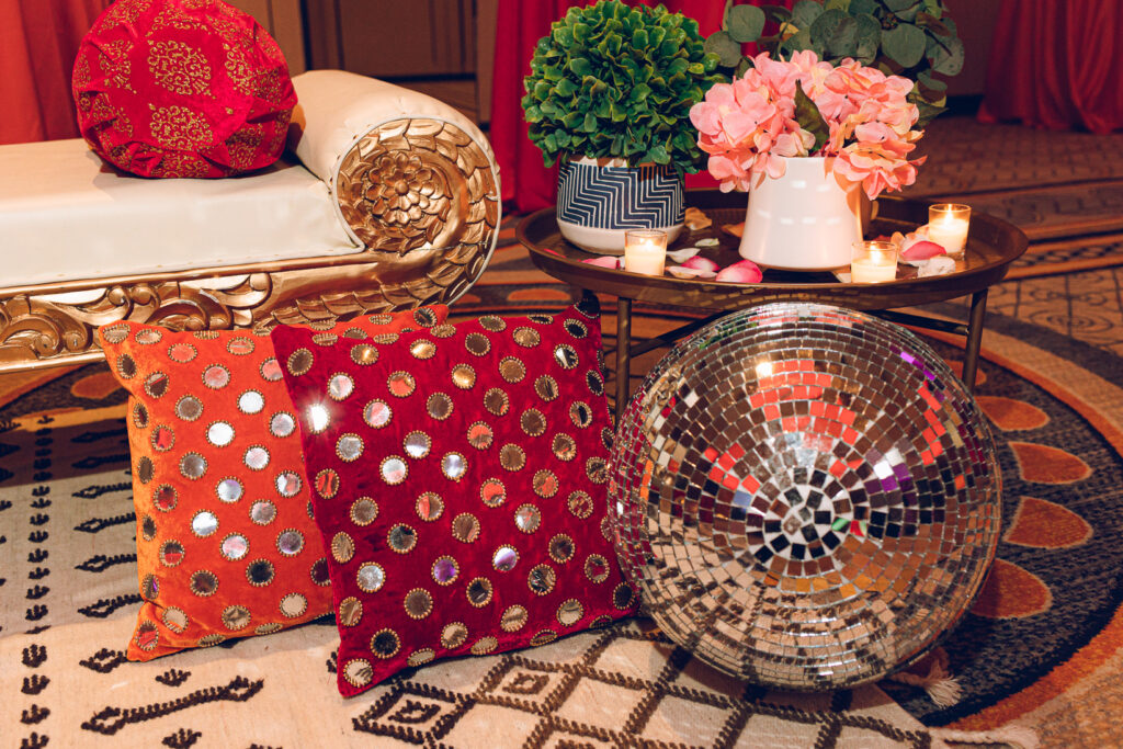 A Sangeet for an South Asian couple's wedding at the Sheraton Grand Hotel in downtown Chicago