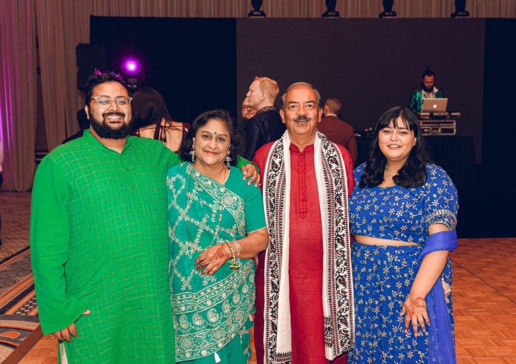 A Sangeet for an South Asian couple's wedding at the Sheraton Grand Hotel in downtown Chicago