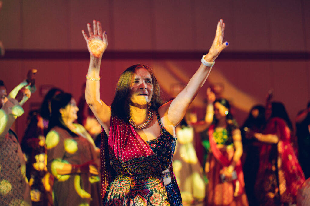 A Sangeet for an South Asian couple's wedding at the Sheraton Grand Hotel in downtown Chicago
