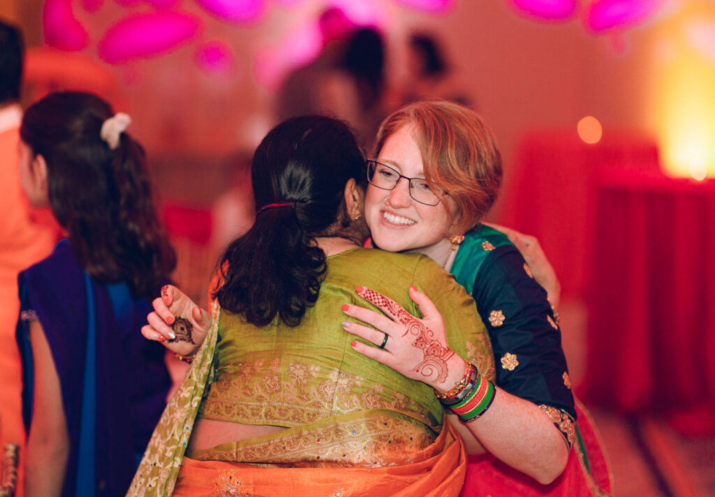 A Sangeet for an South Asian couple's wedding at the Sheraton Grand Hotel in downtown Chicago