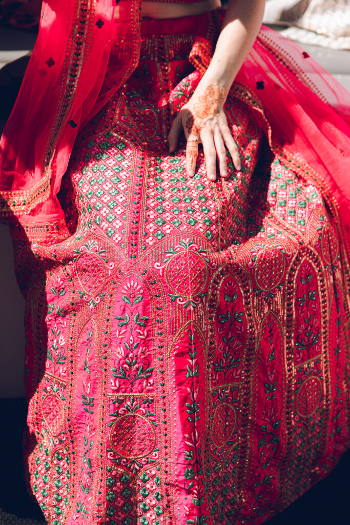A traditional Indian wedding celebrated at the Grand Sheraton in downtown Chicago