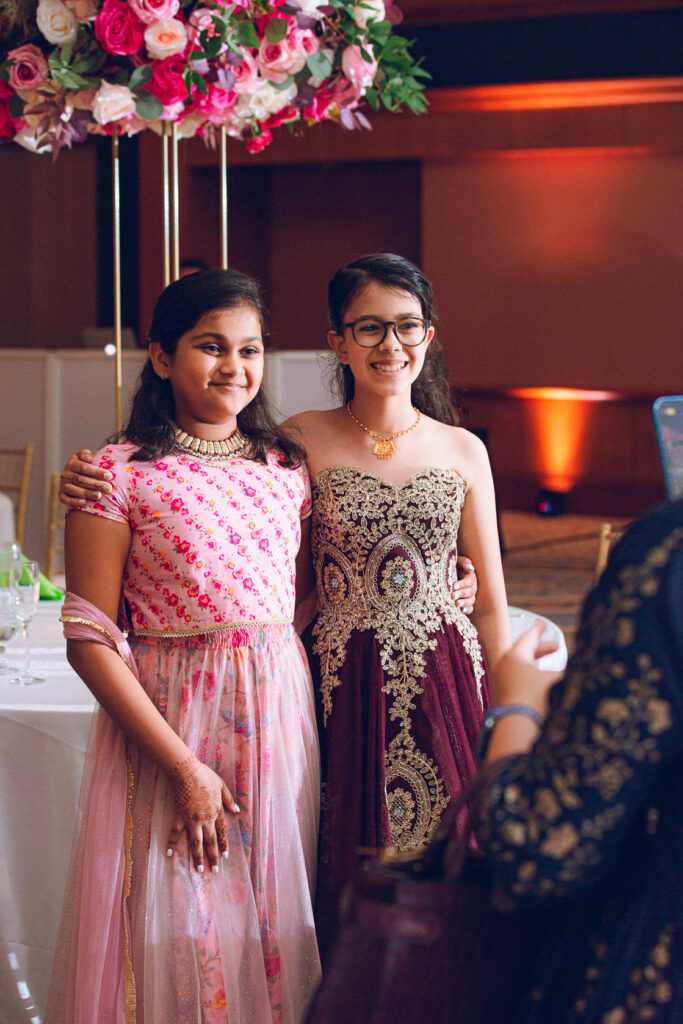 A traditional Indian wedding celebrated at the Grand Sheraton in downtown Chicago