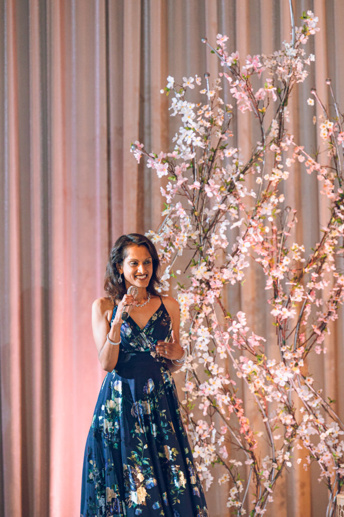 A traditional Indian wedding celebrated at the Grand Sheraton in downtown Chicago