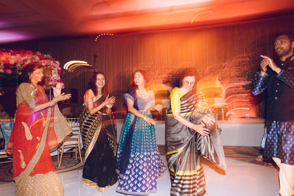 A traditional Indian wedding celebrated at the Grand Sheraton in downtown Chicago