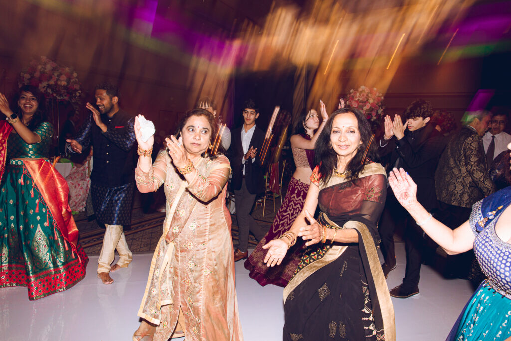 A traditional Indian wedding celebrated at the Grand Sheraton in downtown Chicago