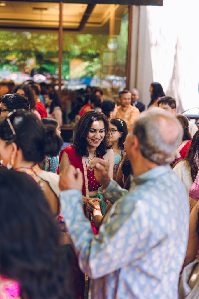 A traditional Indian wedding celebrated at the Grand Sheraton in downtown Chicago