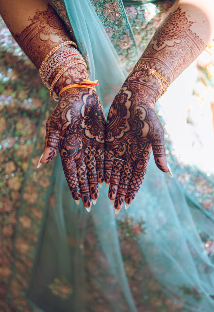 A traditional Indian wedding celebrated at the Grand Sheraton in downtown Chicago
