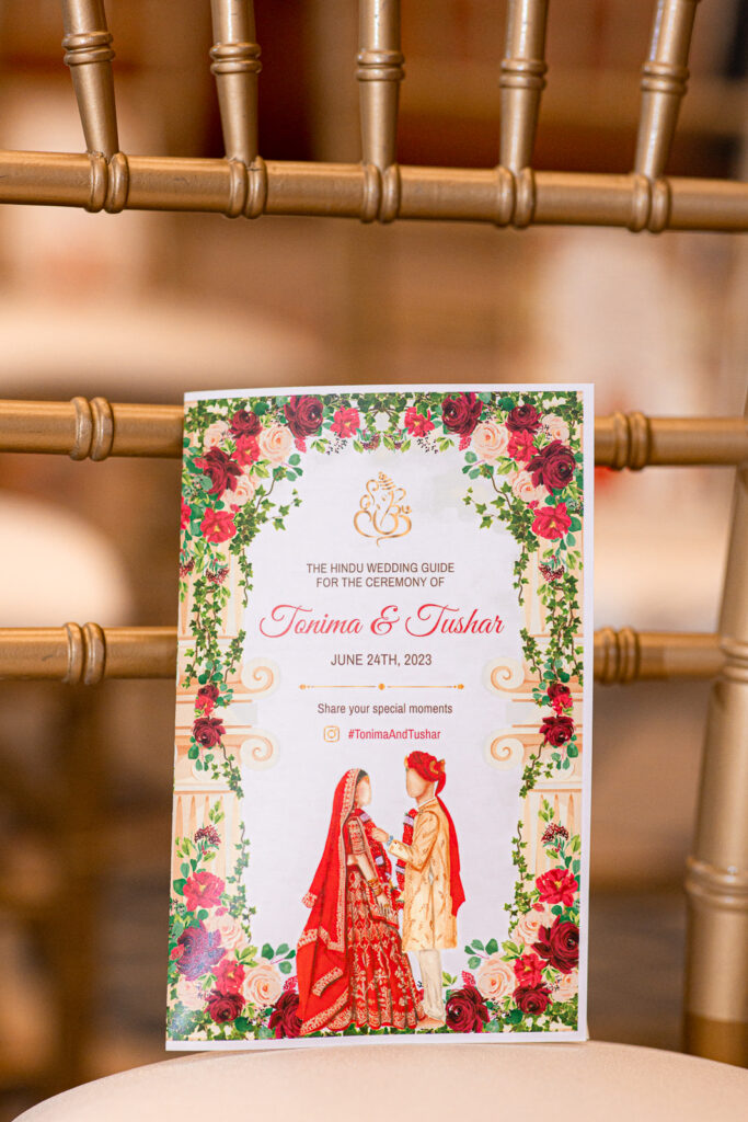 A traditional Indian wedding celebrated at the Grand Sheraton in downtown Chicago