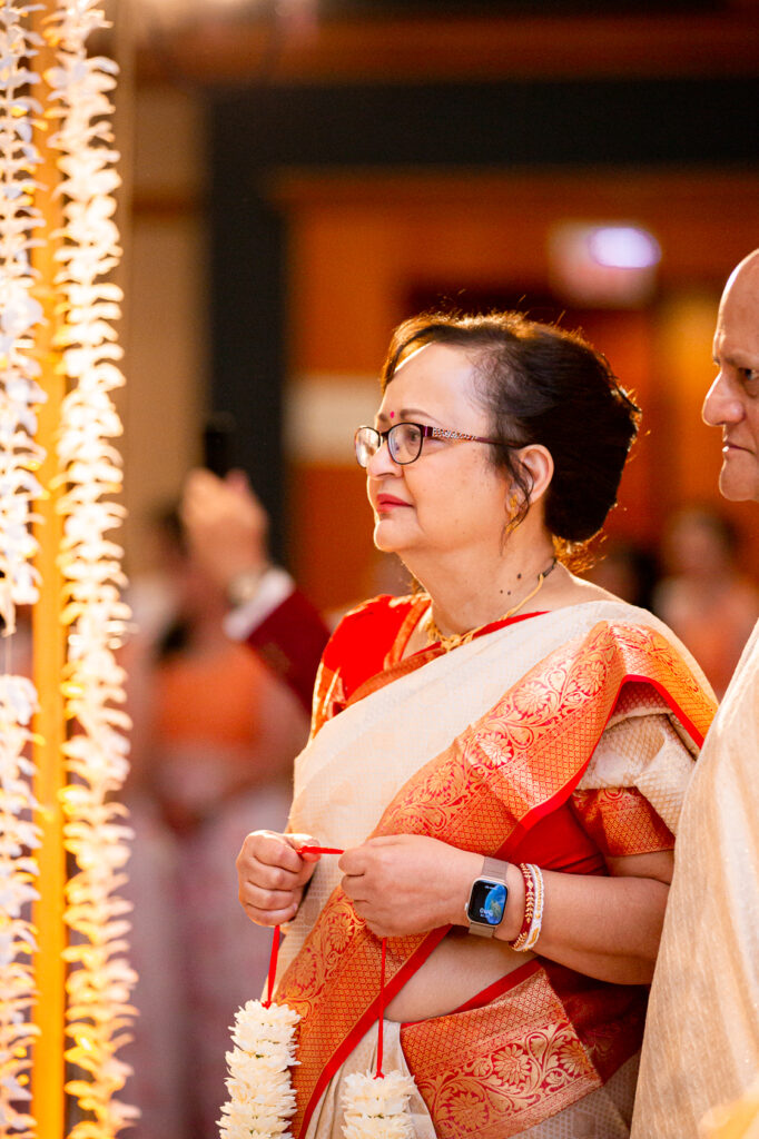 A traditional Indian wedding celebrated at the Grand Sheraton in downtown Chicago