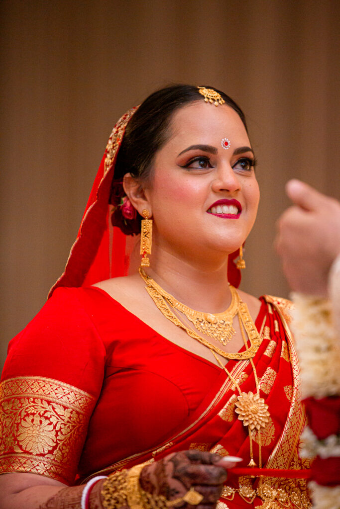 A traditional Indian wedding celebrated at the Grand Sheraton in downtown Chicago
