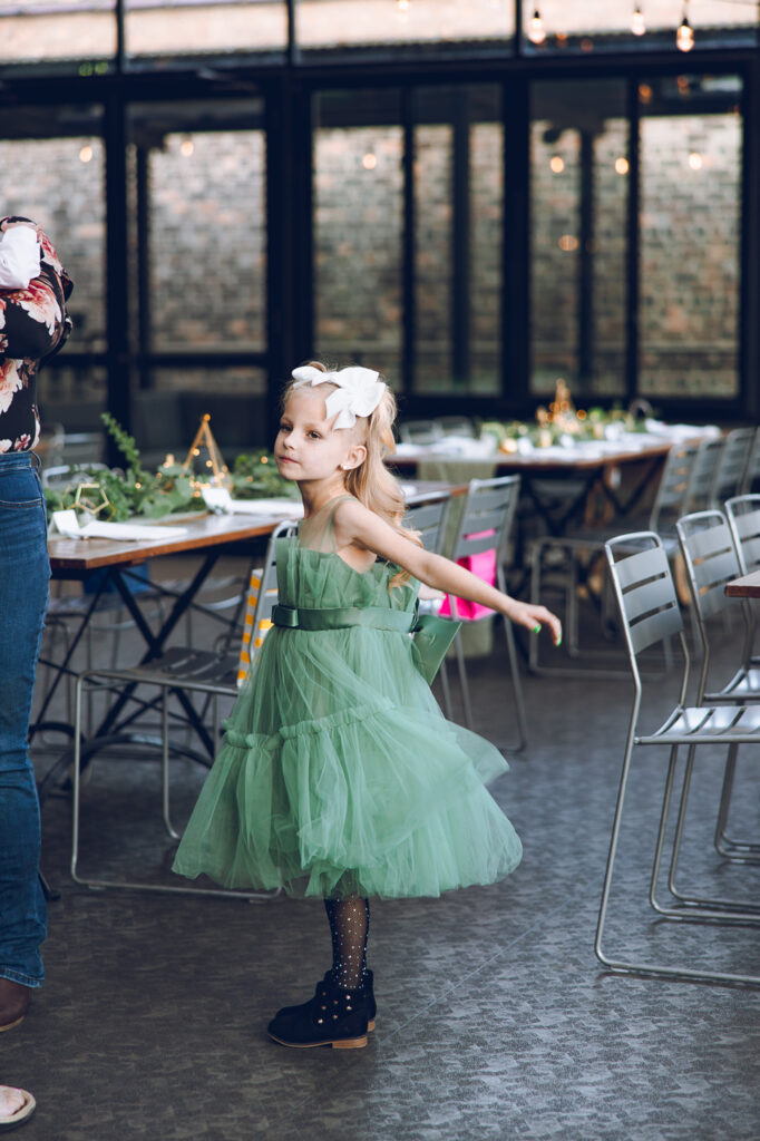 A couple's wedding at Morgan's on Fulton in Fulton Market, Chicago