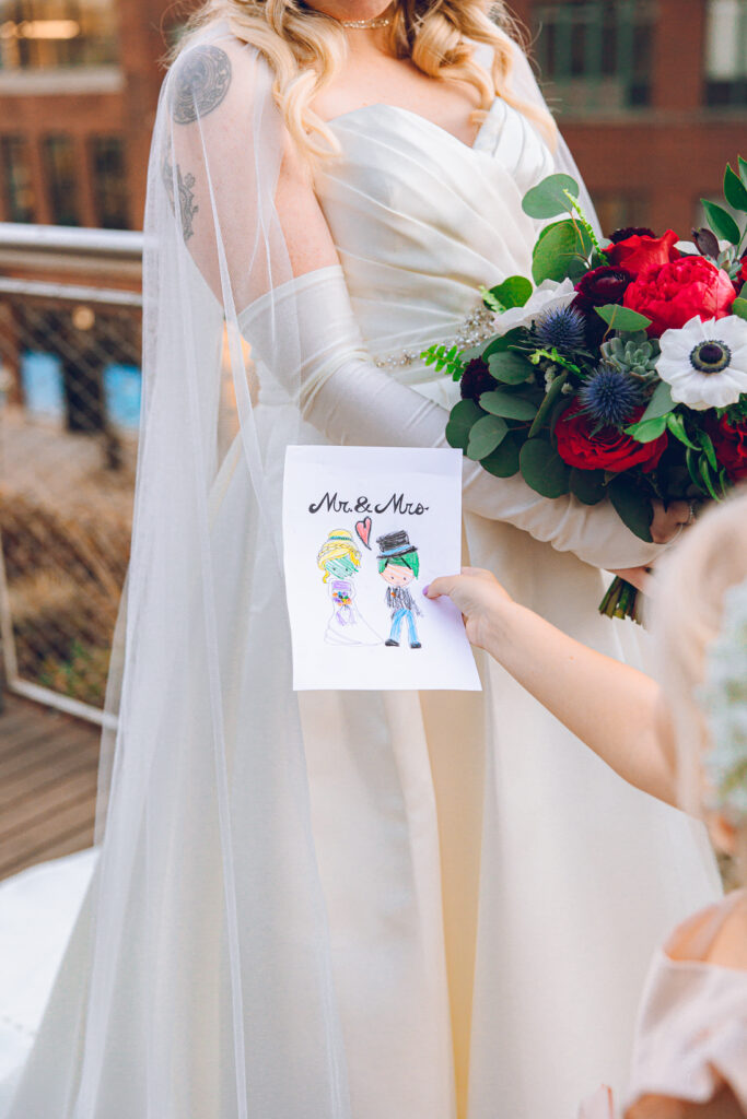 A couple's wedding at Morgan's on Fulton in Fulton Market, Chicago