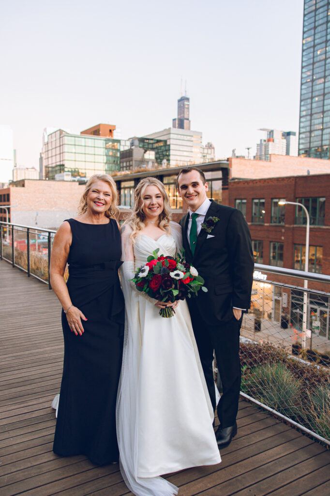 A couple's wedding at Morgan's on Fulton in Fulton Market, Chicago