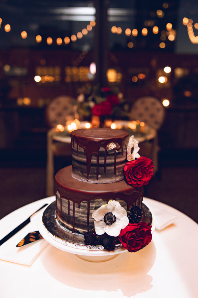 A couple's wedding at Morgan's on Fulton in Fulton Market, Chicago