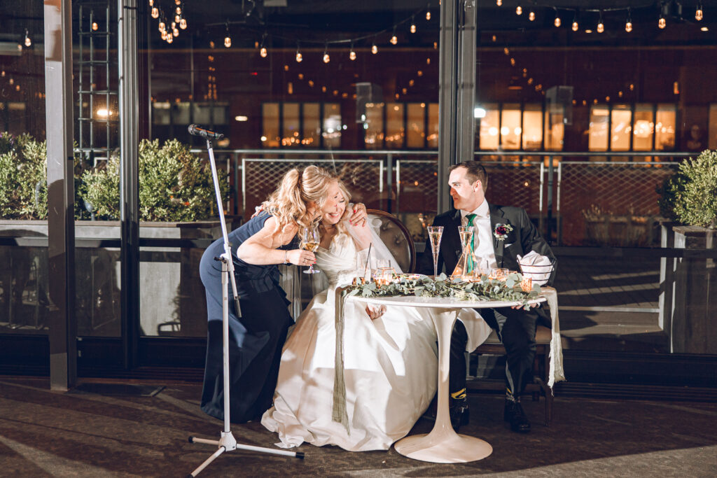 A couple's wedding at Morgan's on Fulton in Fulton Market, Chicago