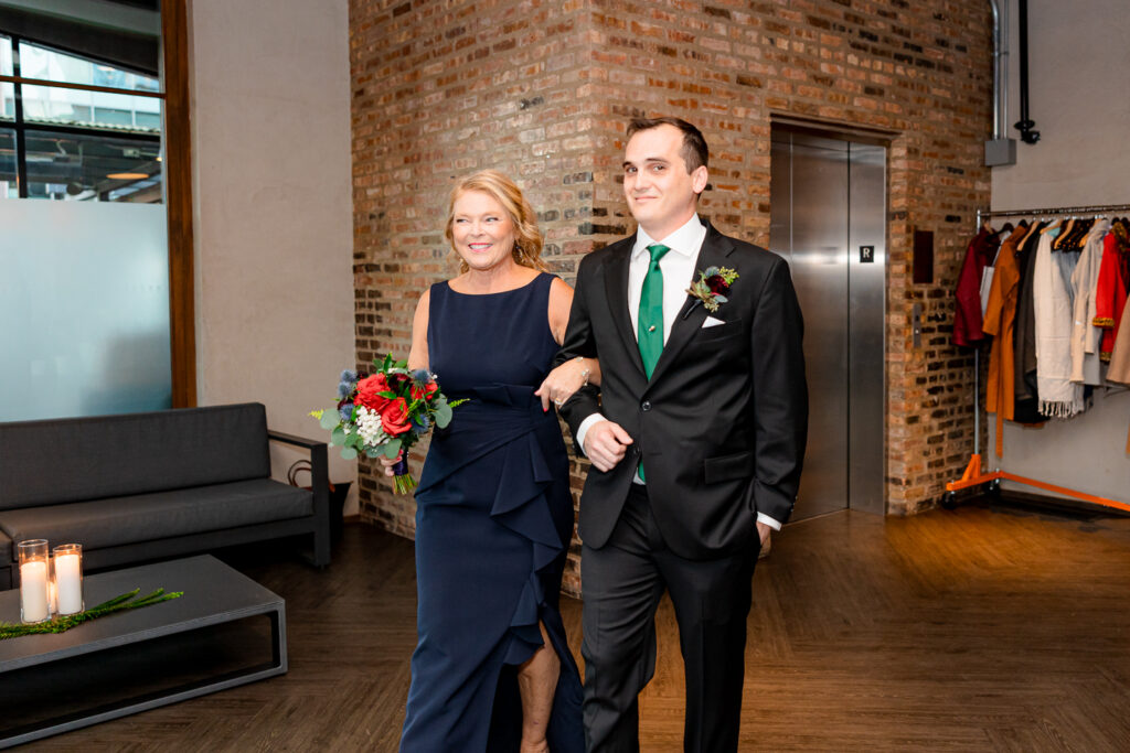 A couple's wedding at Morgan's on Fulton in Fulton Market, Chicago