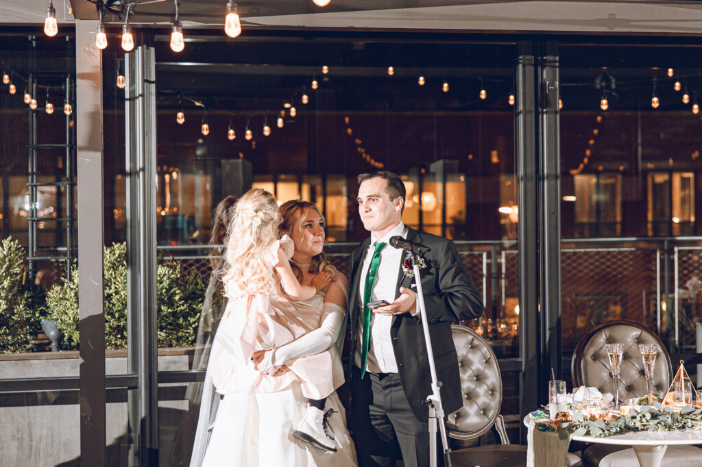 A couple's wedding at Morgan's on Fulton in Fulton Market, Chicago