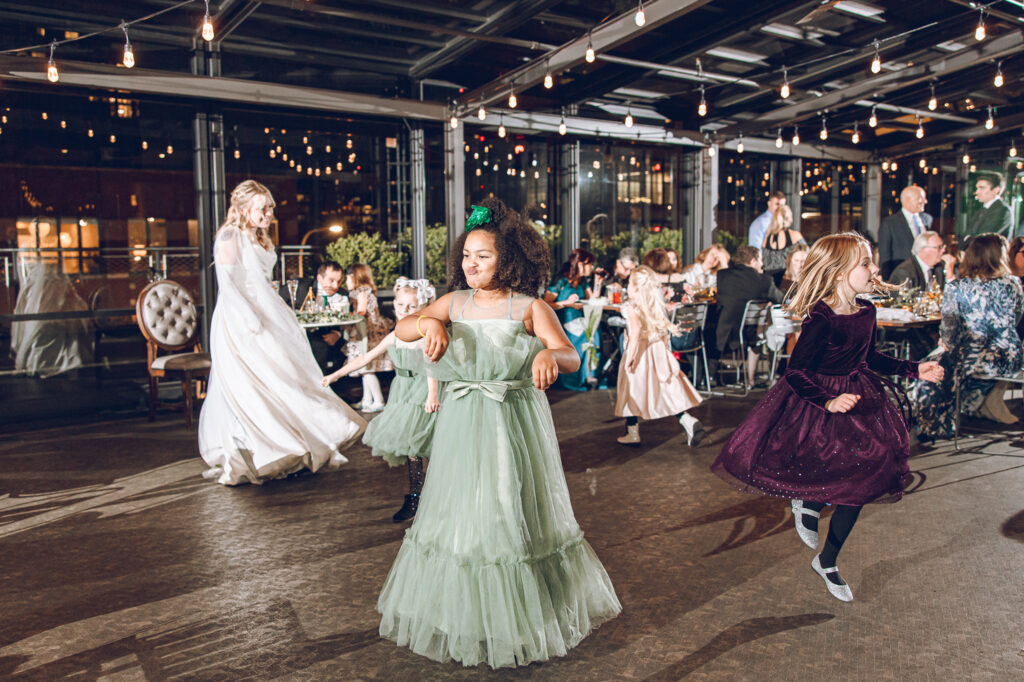 A couple's wedding at Morgan's on Fulton in Fulton Market, Chicago