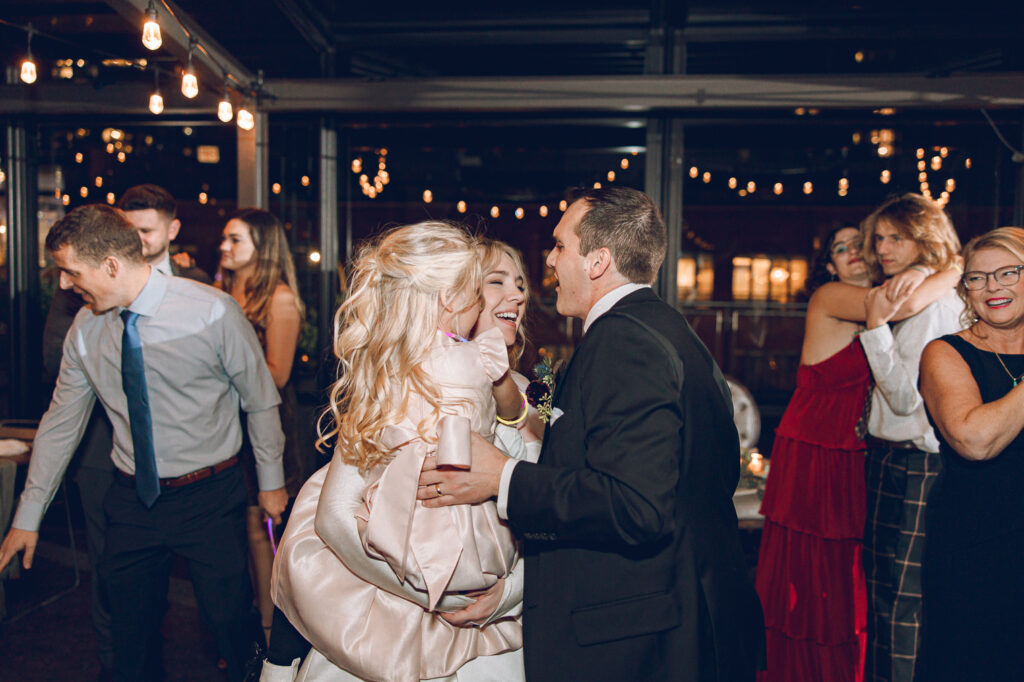 A couple's wedding at Morgan's on Fulton in Fulton Market, Chicago