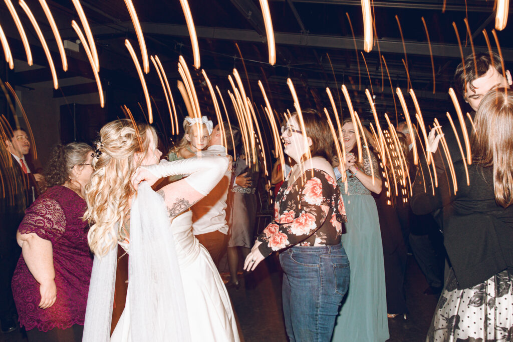 A couple's wedding at Morgan's on Fulton in Fulton Market, Chicago