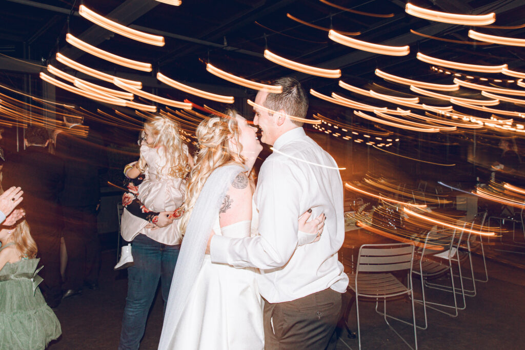 A couple's wedding at Morgan's on Fulton in Fulton Market, Chicago