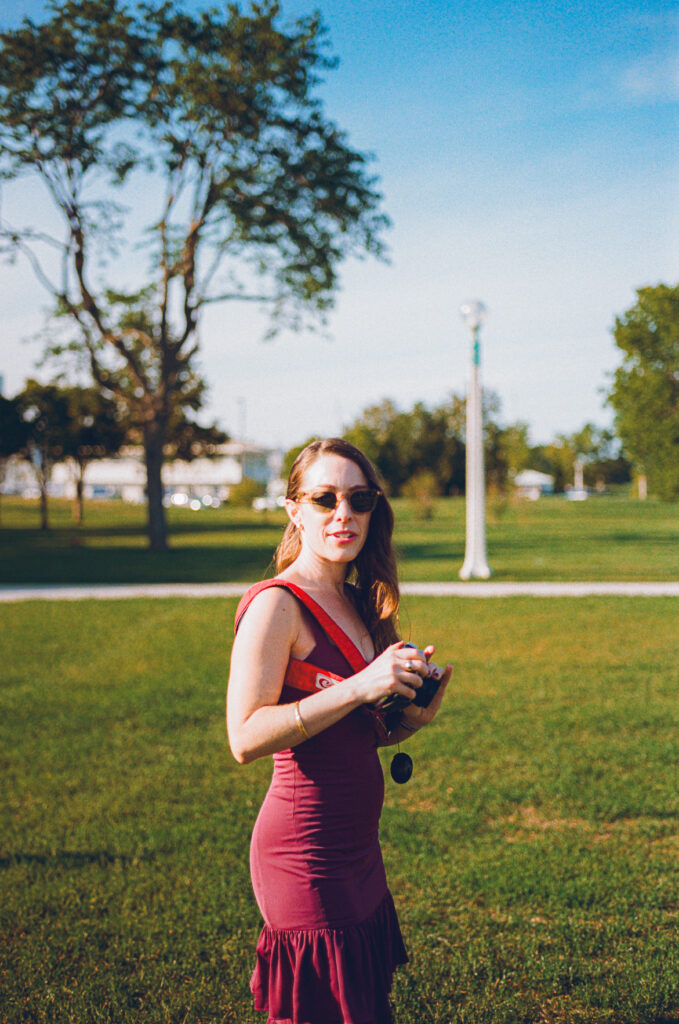 A gay couple exchanges vows at the AIDS Memorial Garden in Chicago.