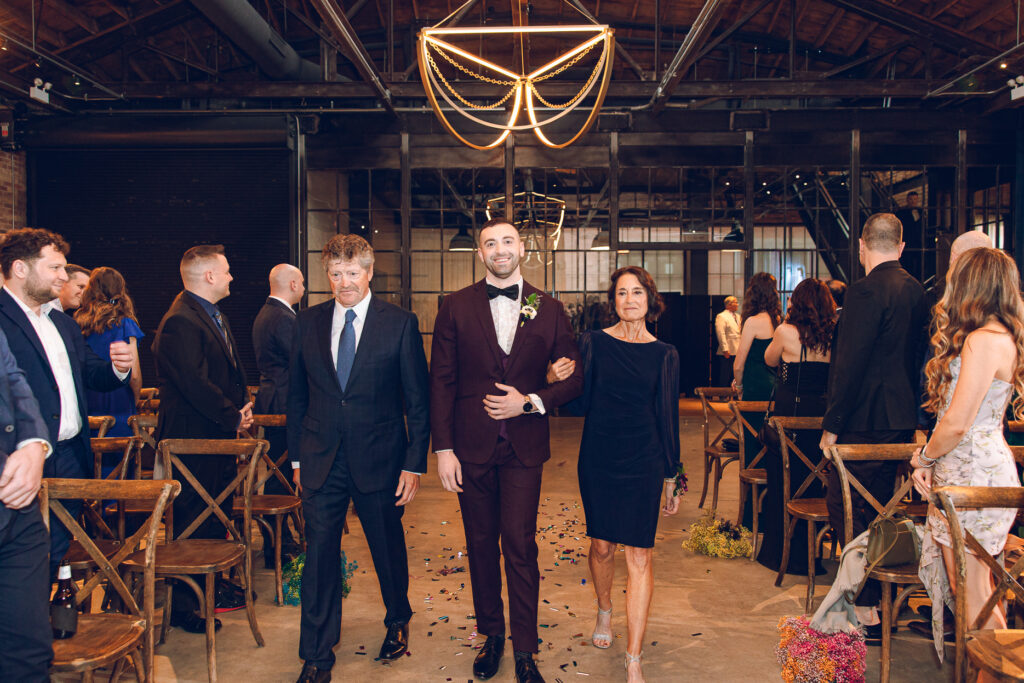 A queer wedding at Wildman BT in Chicago.