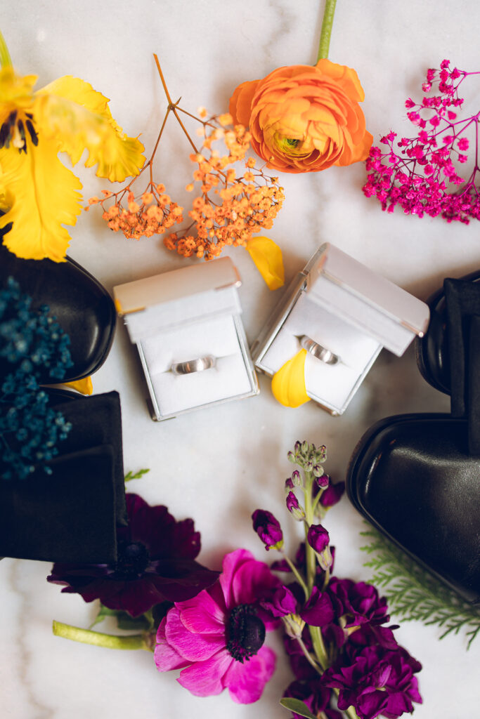 A queer wedding at Wildman BT in Chicago.