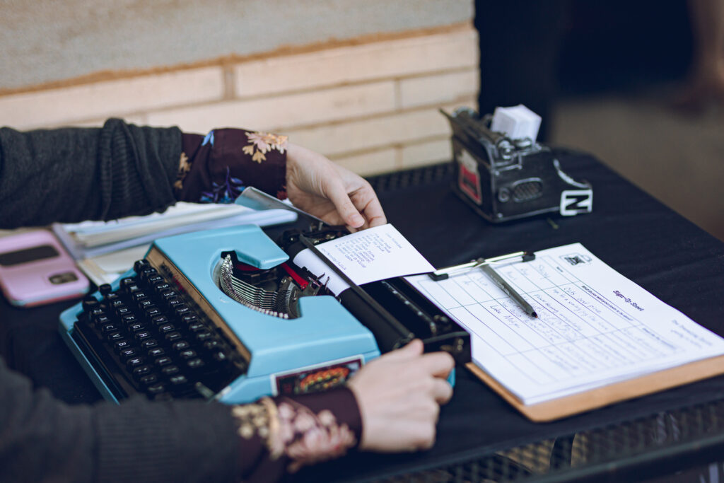 A queer polycule celebrates their wedding day at Colvin House in Chicago.
