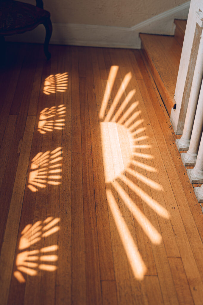 A queer polycule celebrates their wedding day at Colvin House in Chicago.