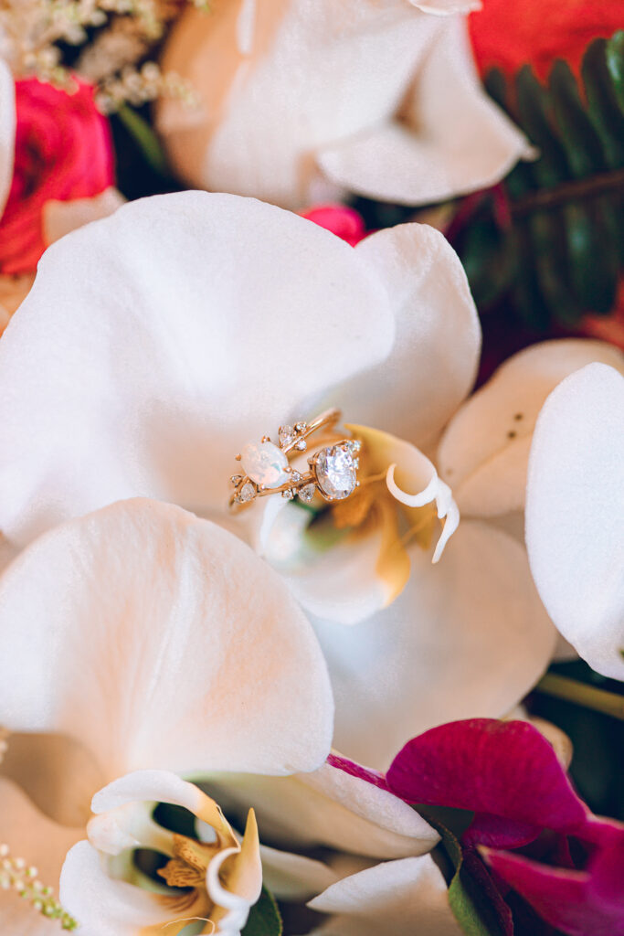 A queer couple has their wedding at Abington Distinct Banquets in Glen Ellyn, Illinois.