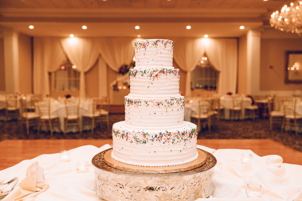 A queer couple has their wedding at Abington Distinct Banquets in Glen Ellyn, Illinois.