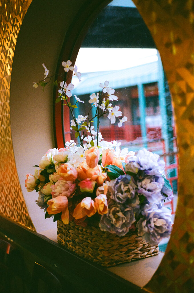 Film photography from a Chinese wedding weekend at The Robey in Wicker Park and Lee Wing Wah in Chinatown, Chicago
