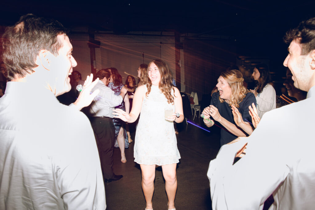 A queer couple celebrates their wedding day at the Walden in the West Loop of Chicago.