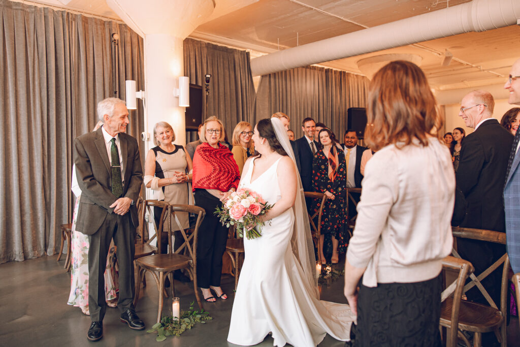 A spring wedding at Room 1520 in the West Loop of Chicago