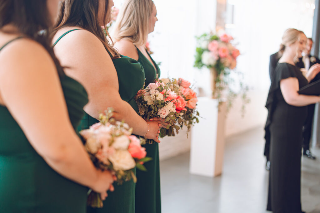 A spring wedding at Room 1520 in the West Loop of Chicago