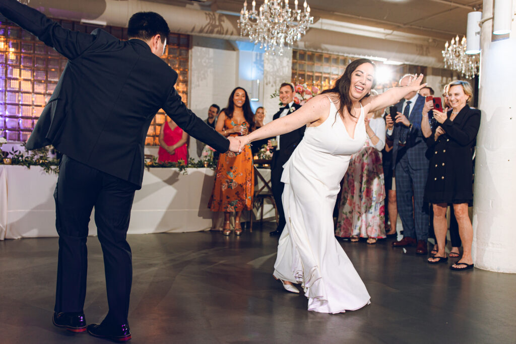 A spring wedding at Room 1520 in the West Loop of Chicago