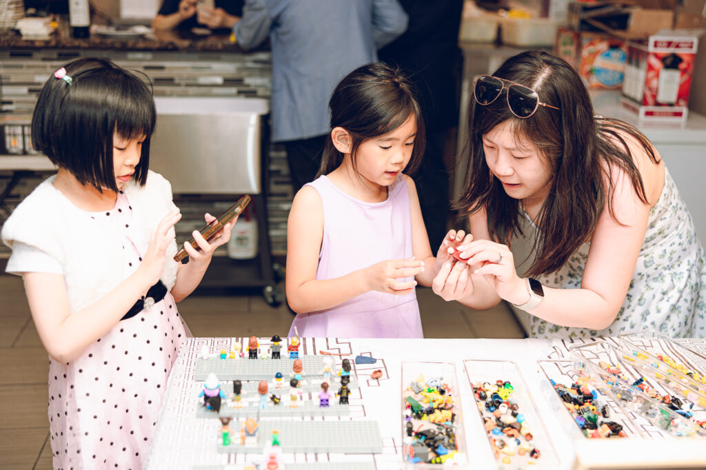 A couple hosts a traditional Chinese wedding reception at Lee Wing Wah in Chinatown, Chicago.