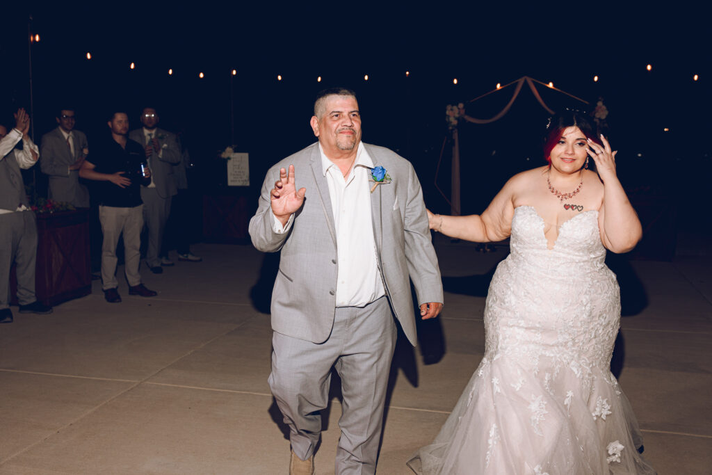 A nontraditional farm wedding at Navarro Farm in Frankfort, Illinois