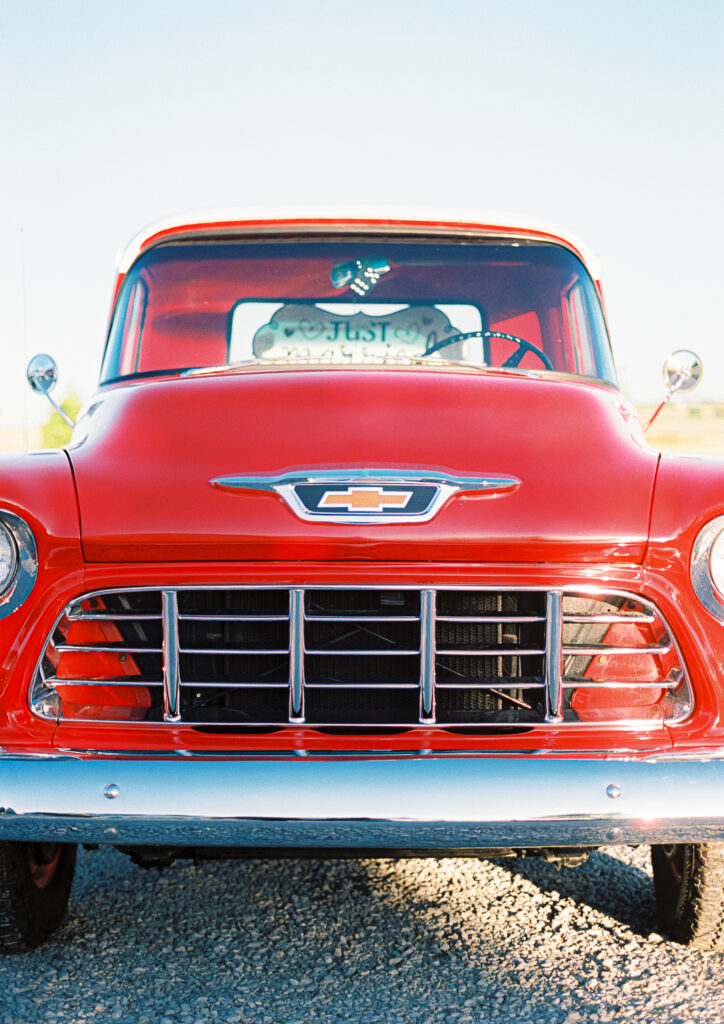 A nontraditional farm wedding at Navarro Farm in Frankfort, Illinois