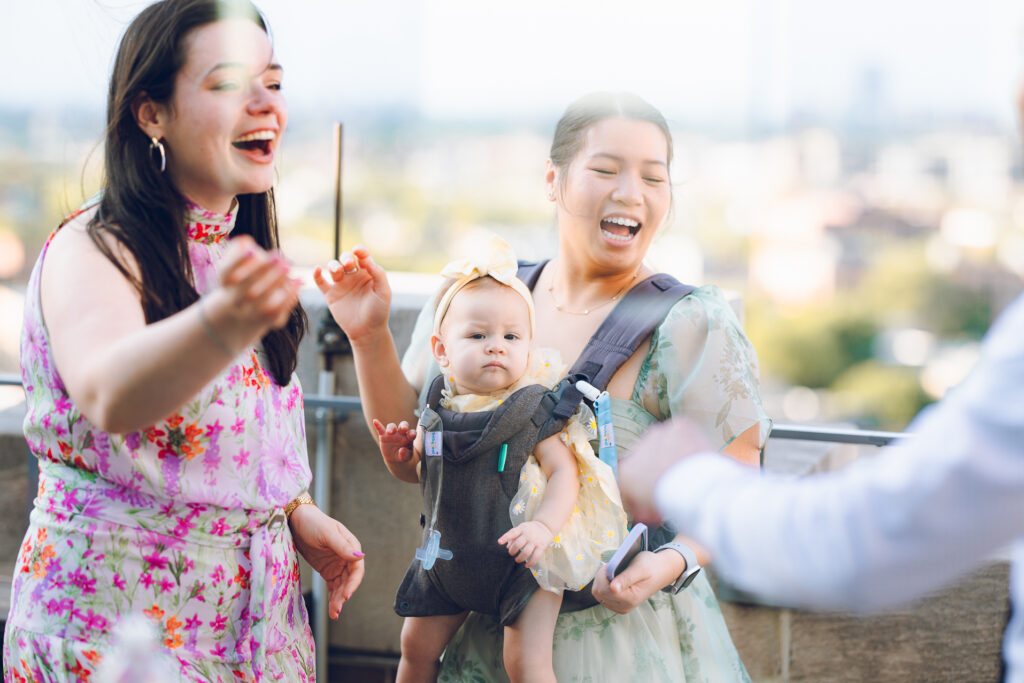 A couple hosts a traditional Chinese tea ceremony as part of their wedding at The Robey in Wicker Park.