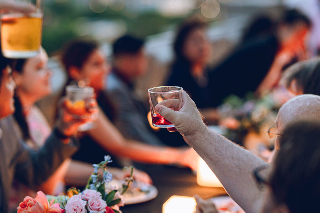 A couple hosts a traditional Chinese tea ceremony as part of their wedding at The Robey in Wicker Park.