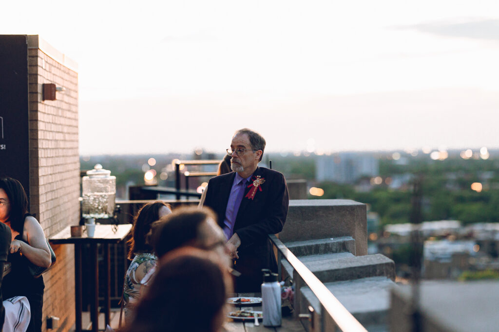 A couple hosts a traditional Chinese tea ceremony as part of their wedding at The Robey in Wicker Park.