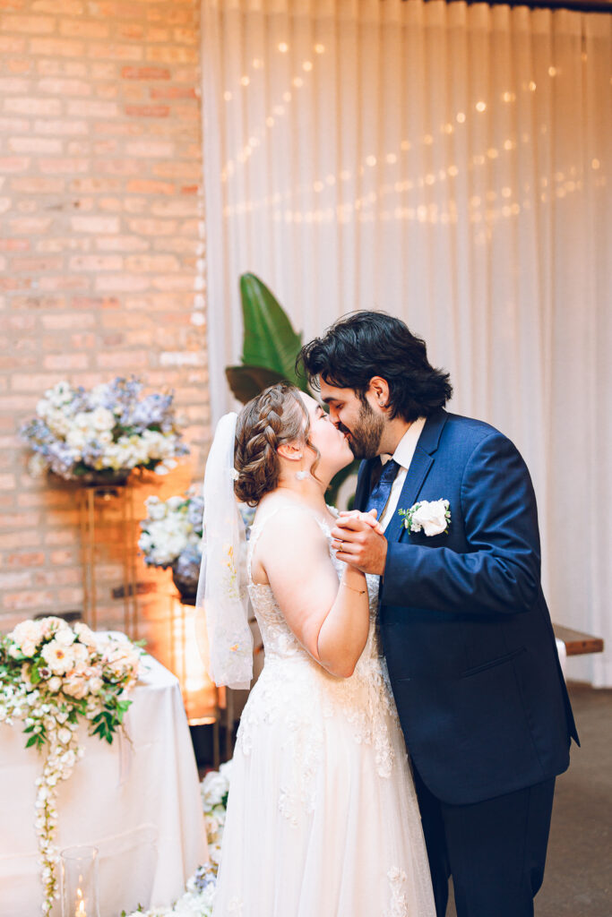 Caroline and Agustin's wedding day at The Arbory in Chicago
