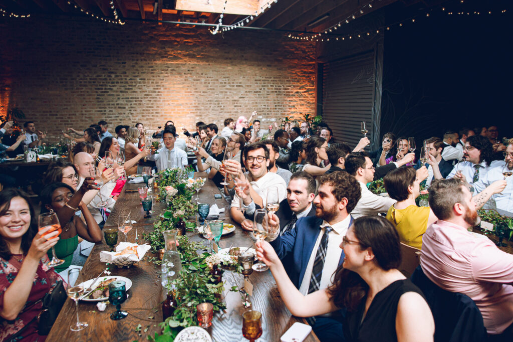 Caroline and Agustin's wedding day at The Arbory in Chicago