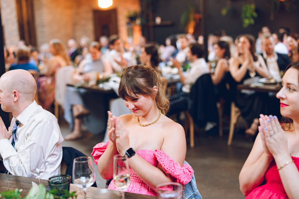 Caroline and Agustin's wedding day at The Arbory in Chicago